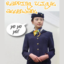 Rapping Flight Attendant